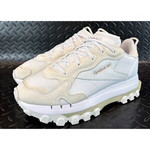 Reebok Classic Leather Cardi B White H00686 Womens Leather Sneakers size 9.5